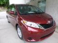 2013 Salsa Red Pearl Toyota Sienna LE  photo #7