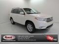 2013 Blizzard White Pearl Toyota Highlander SE 4WD  photo #1