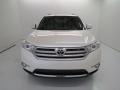 2013 Blizzard White Pearl Toyota Highlander SE 4WD  photo #2