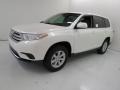 2013 Blizzard White Pearl Toyota Highlander   photo #3