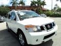 Blizzard White 2011 Nissan Armada Platinum