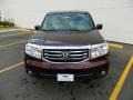 2013 Dark Cherry Pearl Honda Pilot EX-L  photo #2