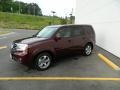 2013 Dark Cherry Pearl Honda Pilot EX-L  photo #4