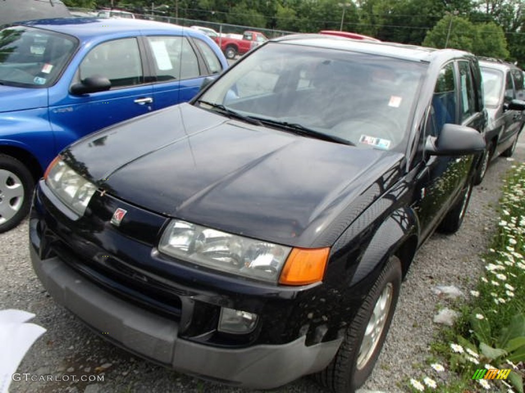 2003 VUE V6 AWD - Black / Gray photo #3