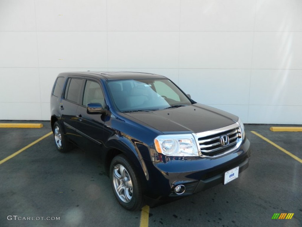 Obsidian Blue Pearl Honda Pilot