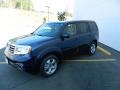 2013 Obsidian Blue Pearl Honda Pilot EX-L  photo #3