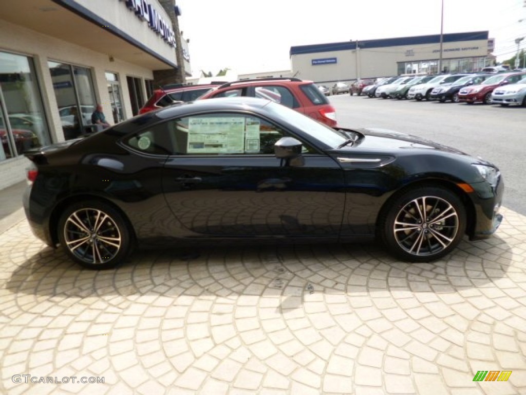 2013 BRZ Limited - Crystal Black Silica / Black Leather/Alcantara photo #8