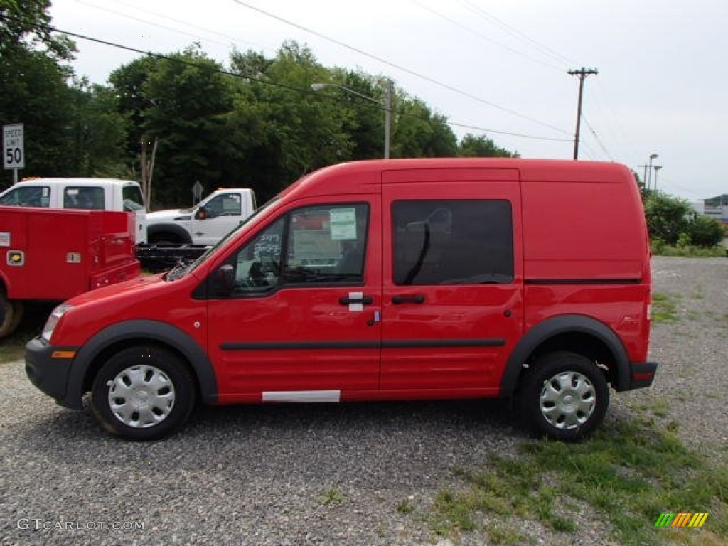 2013 Transit Connect XL Van - Race Red / Dark Gray photo #5