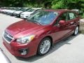 Camellia Red Pearl - Impreza 2.0i Limited 5 Door Photo No. 8