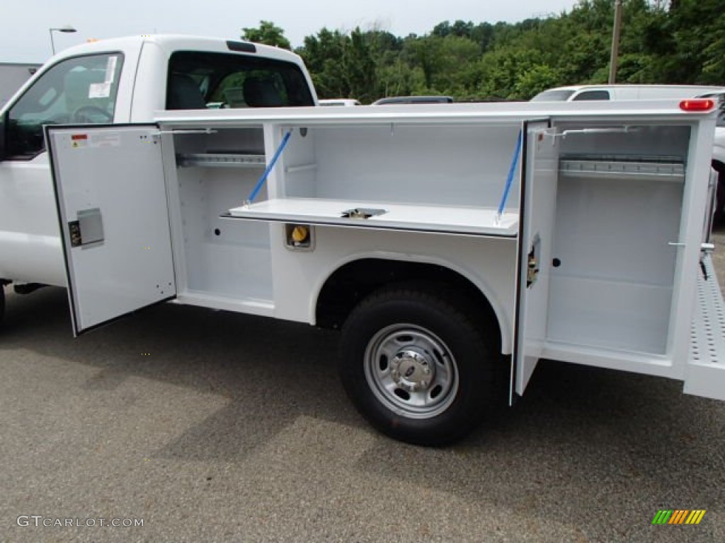 2013 F250 Super Duty XL Regular Cab 4x4 Chassis - Oxford White / Steel photo #10
