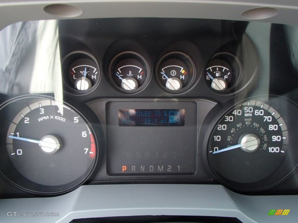 2013 Ford F250 Super Duty XL Regular Cab 4x4 Chassis Gauges Photos