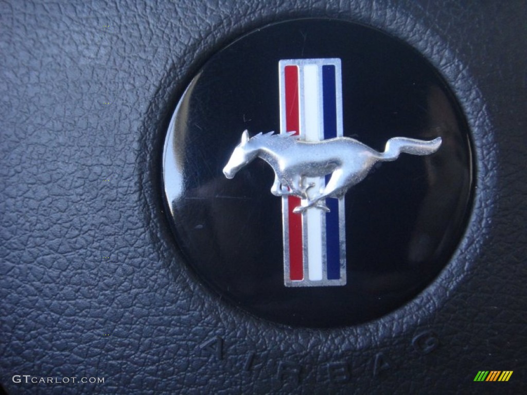 2005 Mustang GT Premium Convertible - Mineral Grey Metallic / Dark Charcoal photo #14