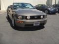 2005 Mineral Grey Metallic Ford Mustang GT Premium Convertible  photo #23