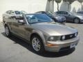 2005 Mineral Grey Metallic Ford Mustang GT Premium Convertible  photo #24