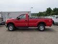 2013 Vermillion Red Ford F250 Super Duty XL Regular Cab 4x4  photo #5