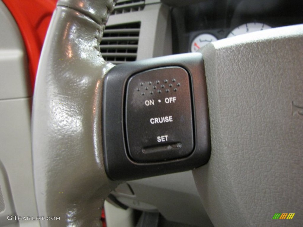 2006 Ram 1500 SLT Quad Cab 4x4 - Flame Red / Medium Slate Gray photo #17