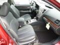 Black 2014 Subaru Legacy 2.5i Limited Interior Color