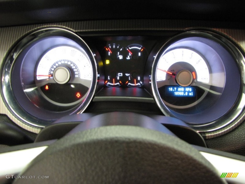 2011 Mustang GT Premium Coupe - Red Candy Metallic / Charcoal Black/Cashmere photo #15