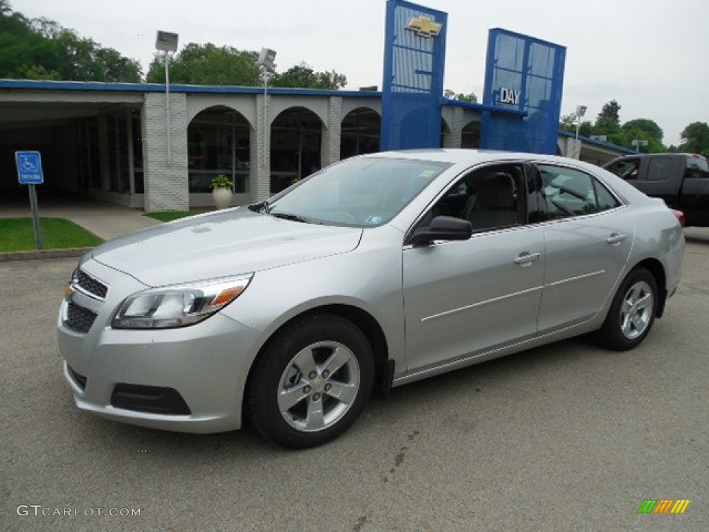 2013 Malibu LS - Silver Ice Metallic / Jet Black/Titanium photo #1