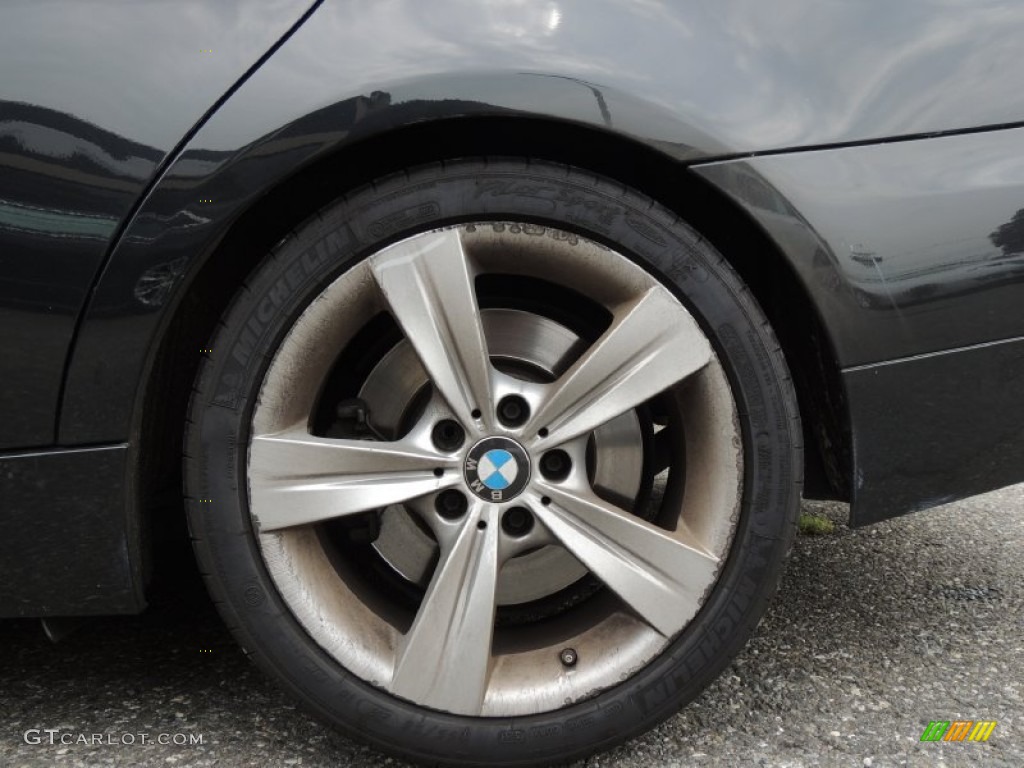 2009 3 Series 335i Sedan - Black Sapphire Metallic / Beige photo #5