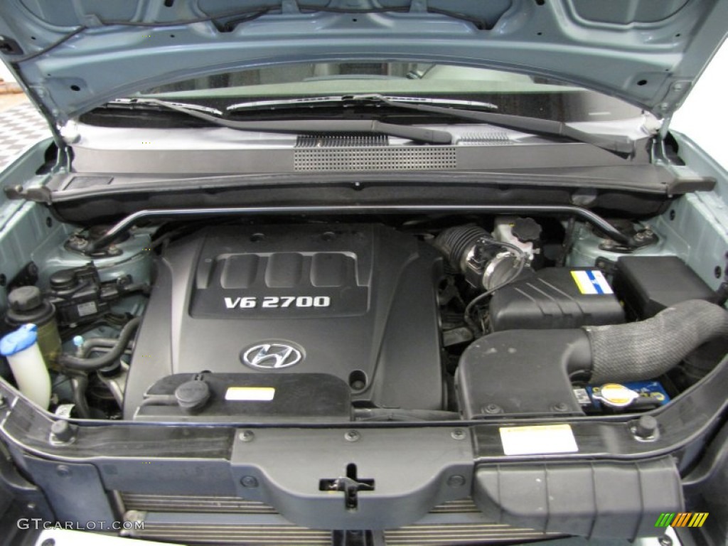 2007 Hyundai Tucson Limited 4WD Engine Photos