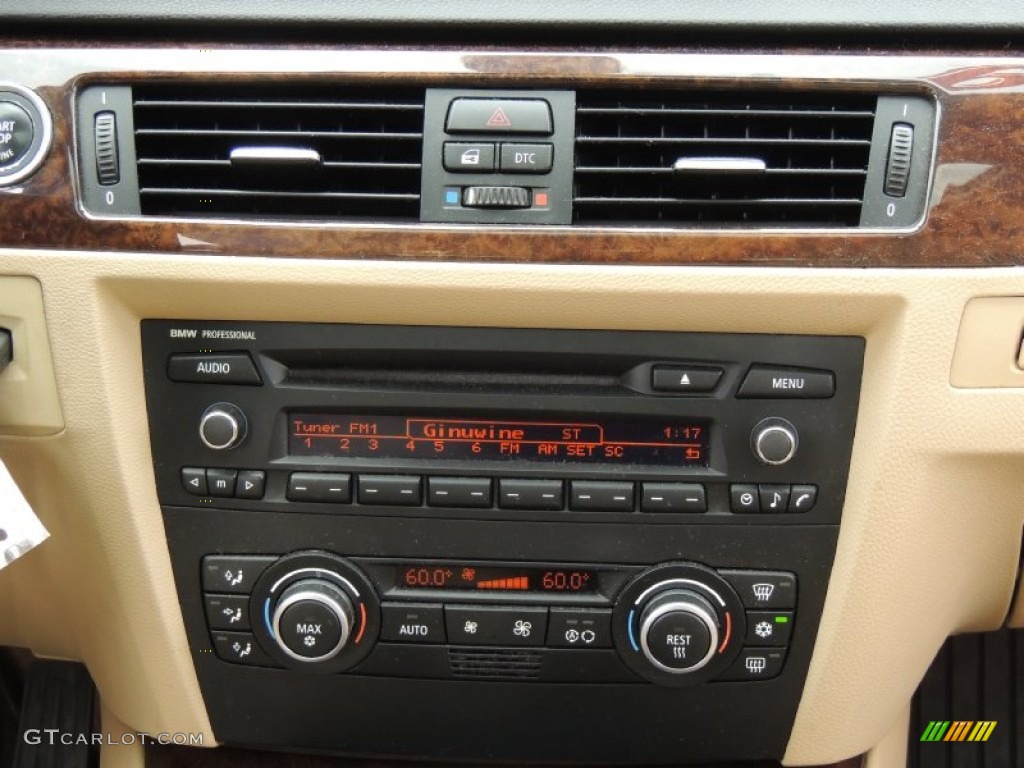 2009 3 Series 335i Sedan - Black Sapphire Metallic / Beige photo #22