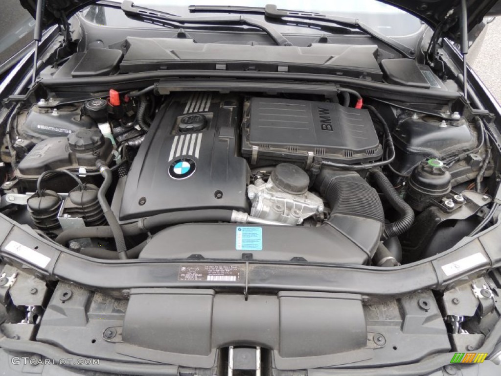 2009 3 Series 335i Sedan - Black Sapphire Metallic / Beige photo #24