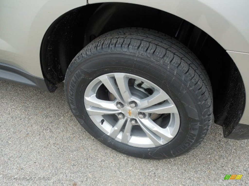 2013 Equinox LS - Champagne Silver Metallic / Jet Black photo #3