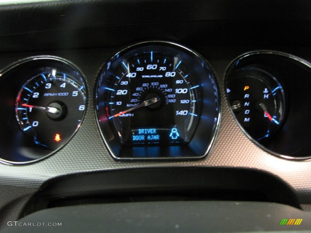 2010 Ford Taurus SEL AWD Gauges Photo #82402492
