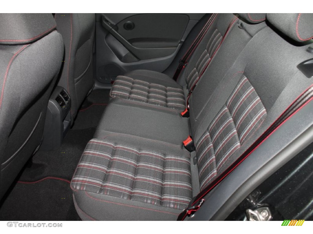 2013 Volkswagen GTI 4 Door Wolfsburg Edition Rear Seat Photo #82402653