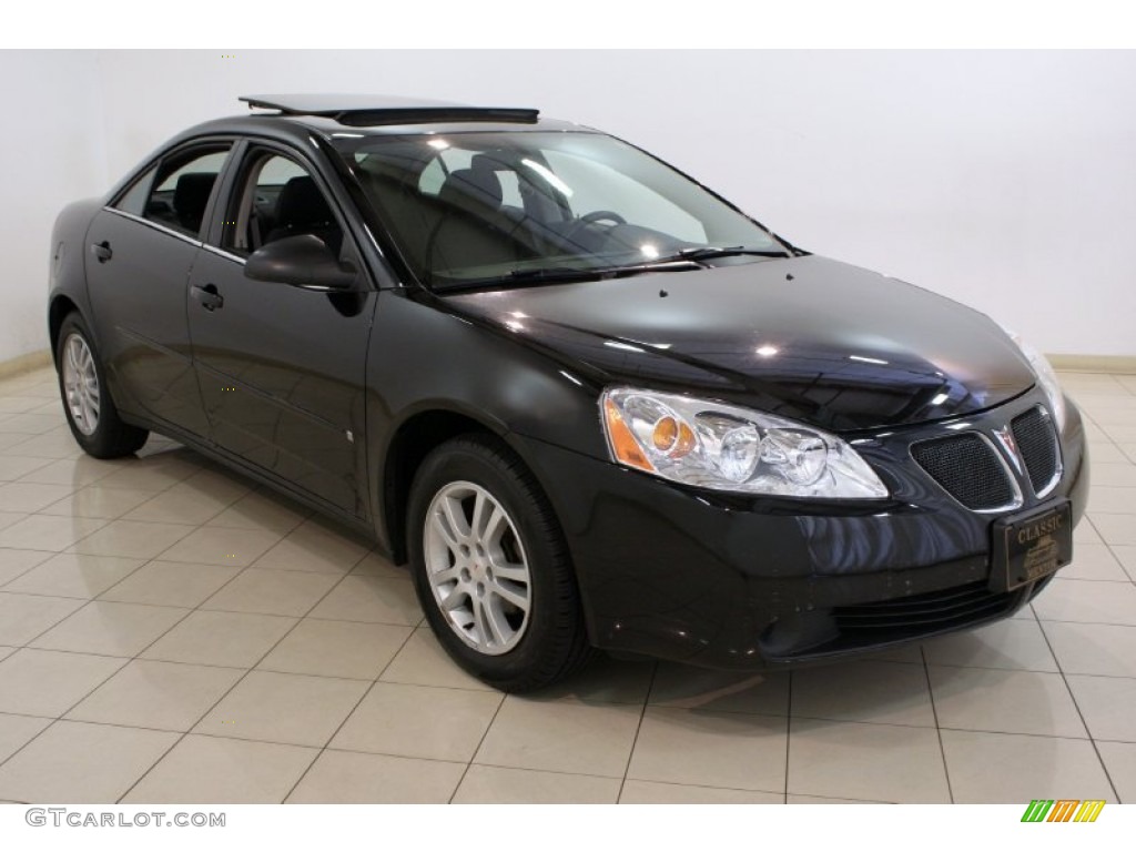 2006 G6 Sedan - Black / Ebony photo #1