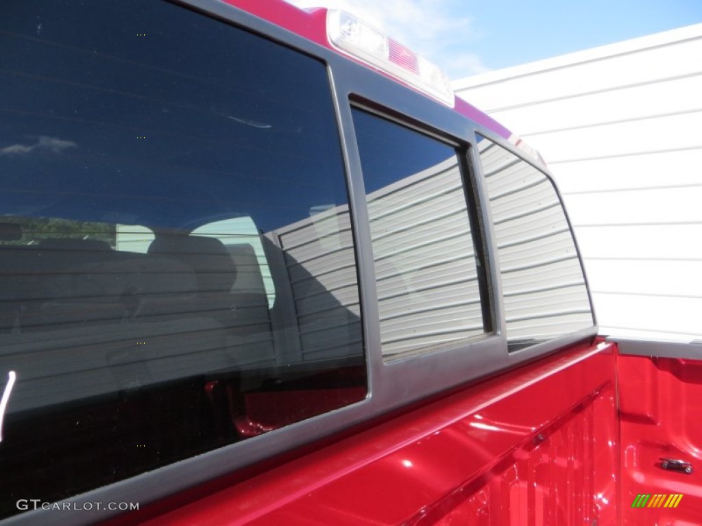 2013 F150 XLT SuperCrew - Ruby Red Metallic / Steel Gray photo #16