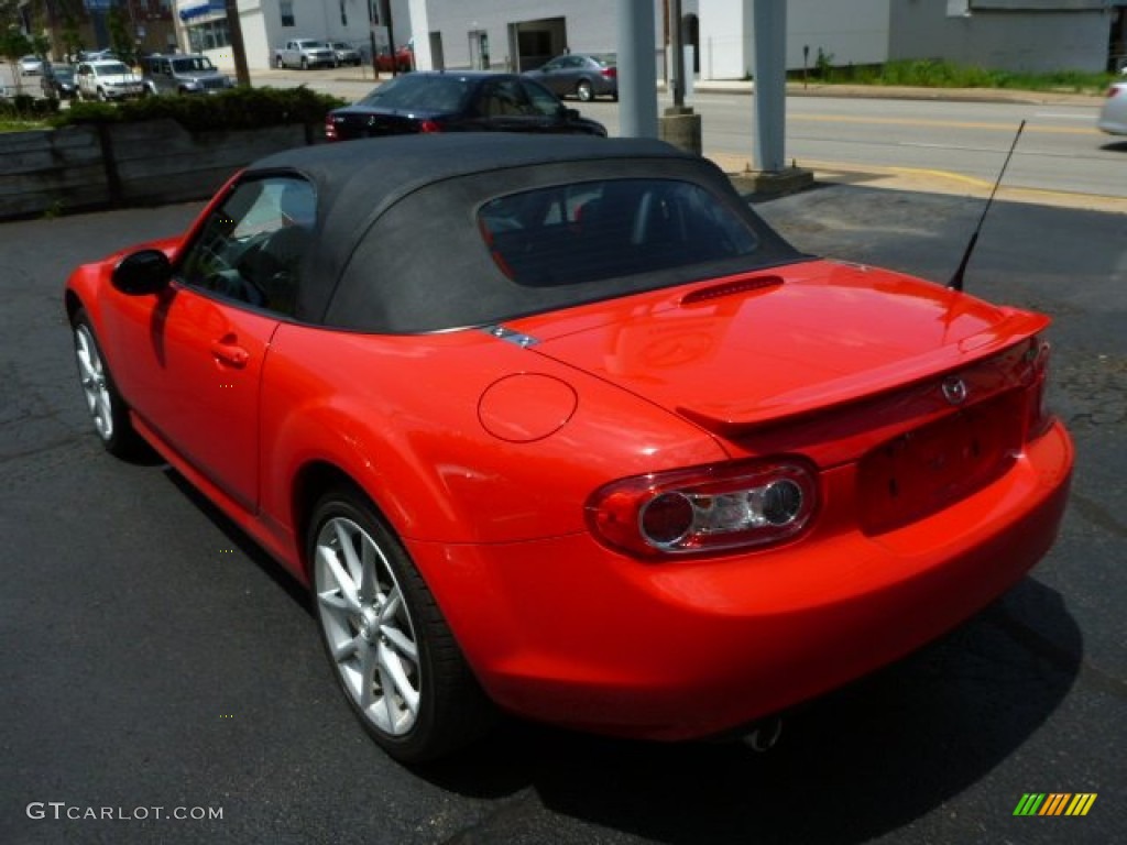 True Red 2011 Mazda MX-5 Miata Touring Roadster Exterior Photo #82403672