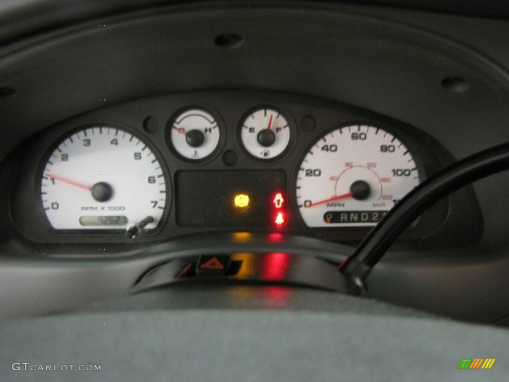 2004 Ford Ranger XLT SuperCab 4x4 Gauges Photo #82403745