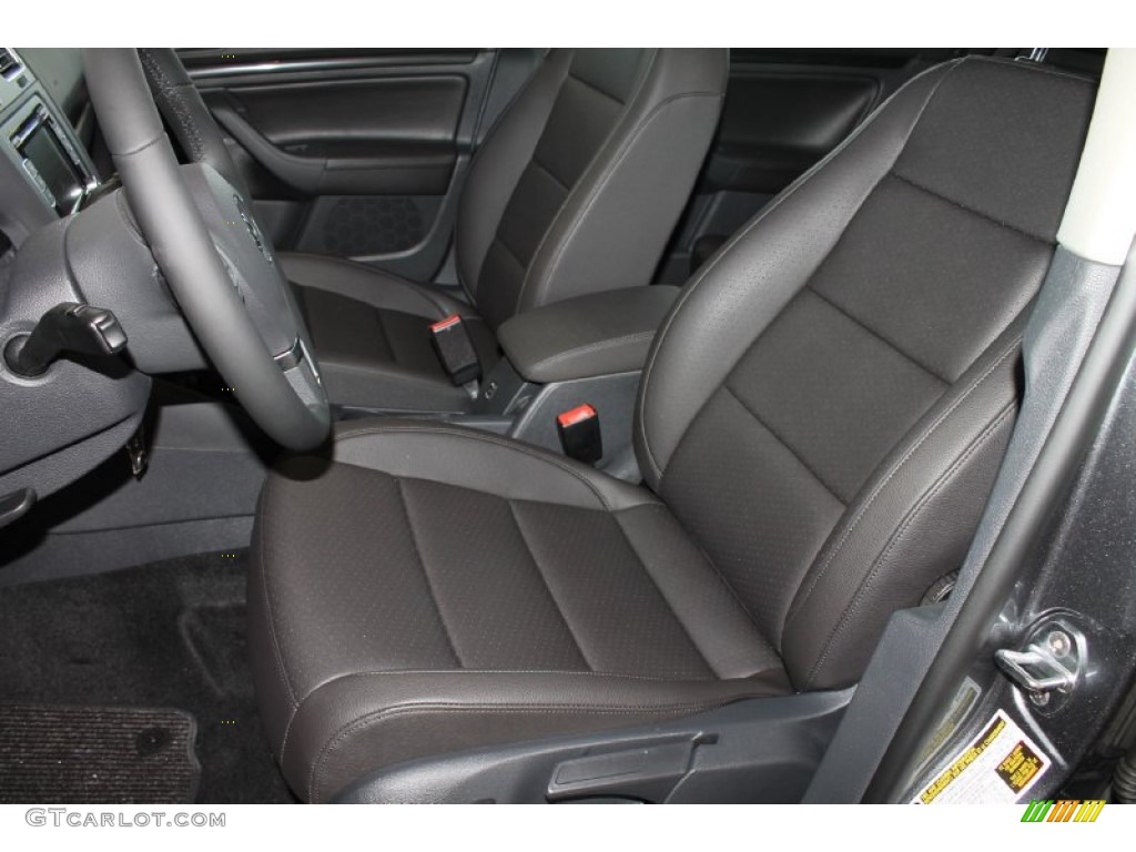 2013 Jetta TDI SportWagen - Platinum Gray Metallic / Titan Black photo #13