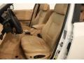Sand Beige Nevada Leather Front Seat Photo for 2009 BMW X3 #82404139