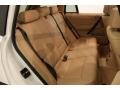 Sand Beige Nevada Leather Rear Seat Photo for 2009 BMW X3 #82404285