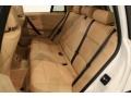 Sand Beige Nevada Leather Rear Seat Photo for 2009 BMW X3 #82404304