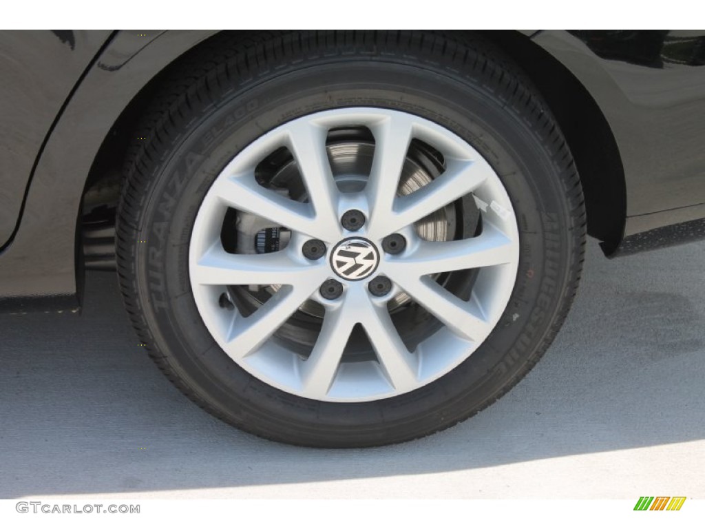 2013 Volkswagen Jetta SE SportWagen Wheel Photo #82404351