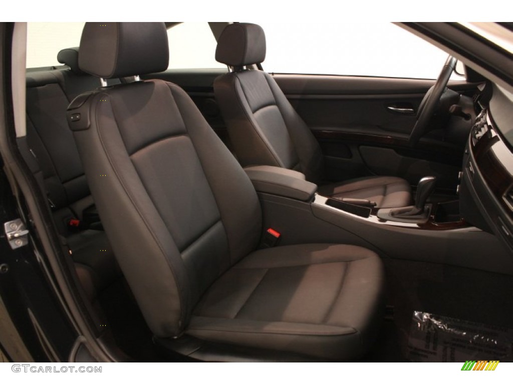 2010 3 Series 328i xDrive Coupe - Black Sapphire Metallic / Black photo #13