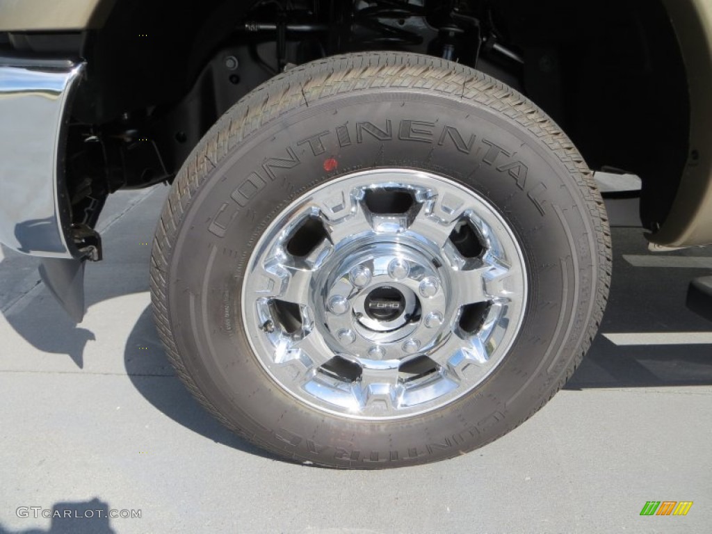 2013 Ford F250 Super Duty Lariat Crew Cab 4x4 Wheel Photo #82404863