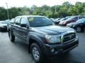 2009 Magnetic Gray Metallic Toyota Tacoma V6 SR5 Double Cab 4x4  photo #1