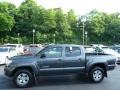 2009 Magnetic Gray Metallic Toyota Tacoma V6 SR5 Double Cab 4x4  photo #2