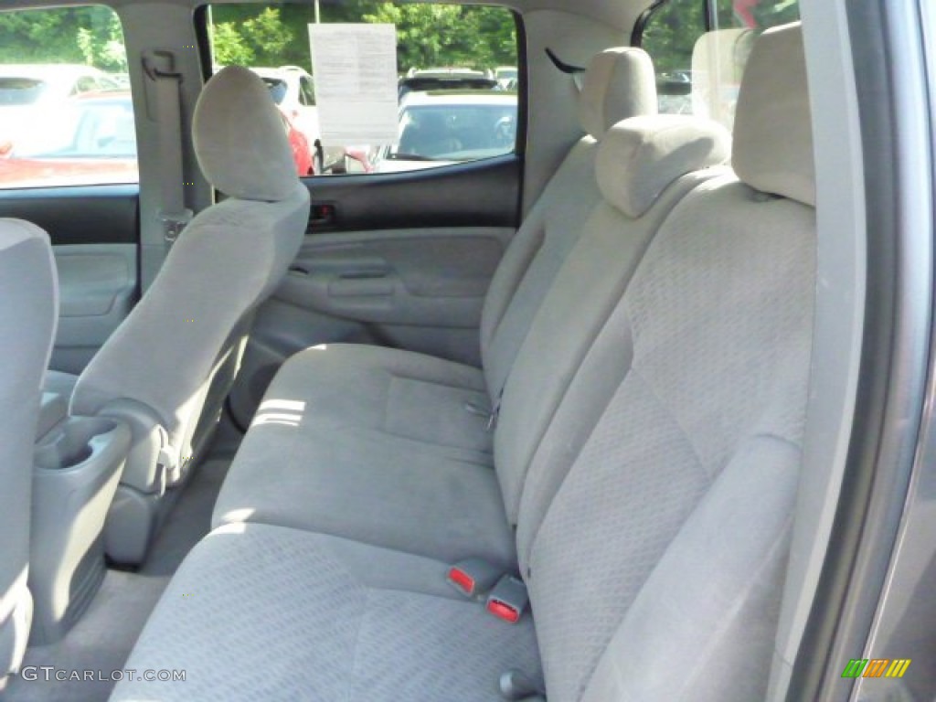 2009 Tacoma V6 SR5 Double Cab 4x4 - Magnetic Gray Metallic / Graphite Gray photo #5
