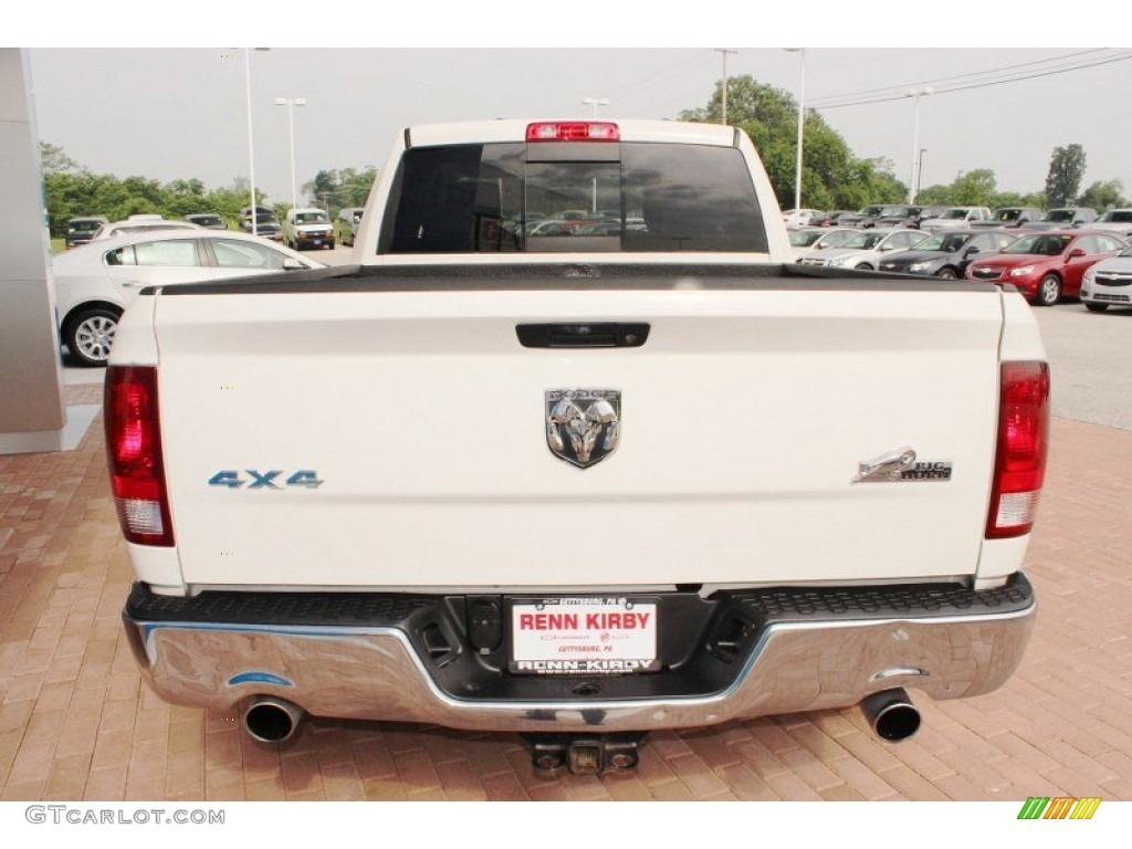 2009 Ram 1500 Big Horn Edition Quad Cab 4x4 - Stone White / Dark Slate/Medium Graystone photo #14