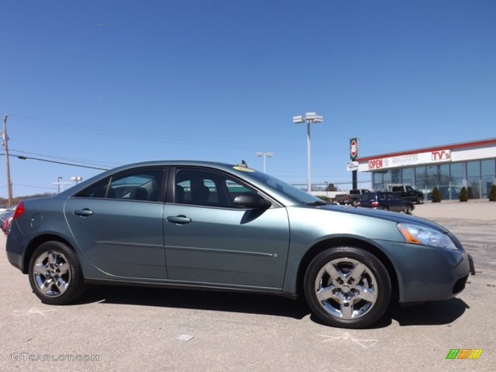 2009 G6 Sedan - Silver Green Metallic / Ebony photo #3