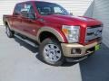 Ruby Red Metallic - F250 Super Duty King Ranch Crew Cab 4x4 Photo No. 2