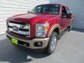 Ruby Red Metallic - F250 Super Duty King Ranch Crew Cab 4x4 Photo No. 7