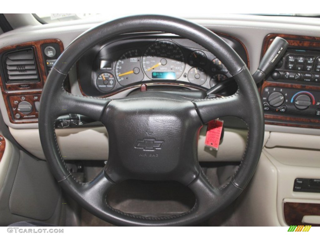 2001 Suburban 2500 LT 4x4 - Indigo Blue Metallic / Tan photo #26