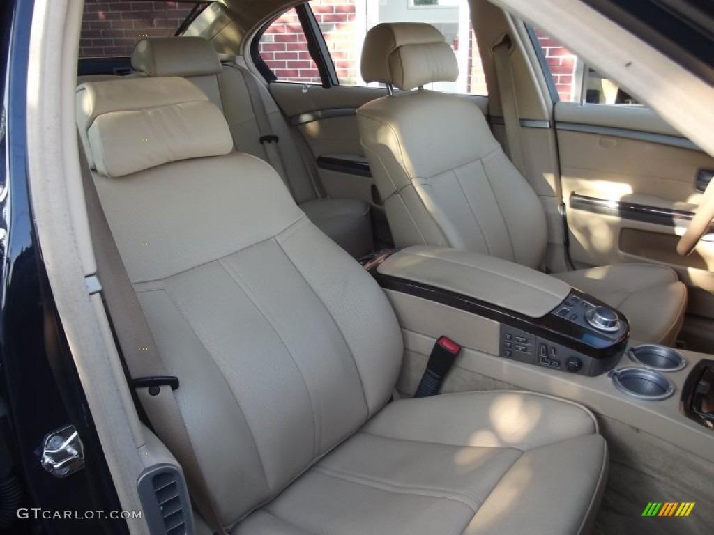 2007 BMW 7 Series 750Li Sedan Front Seat Photo #82407786